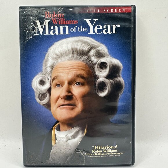 Robin Williams "Man Of The Year" Full Screen DVD - Picture 1 of 3